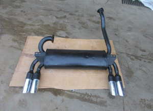 Exhaust silencer Ansa for Ferrari 308 GT4