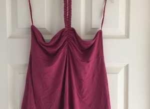 (155) Select halterneck top, size 14, new!