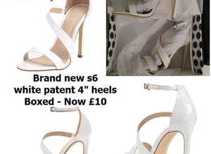 Brand new high heel evening shoes s6