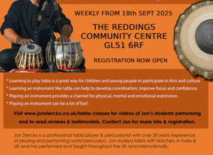 Tabla Classes in Cheltenham