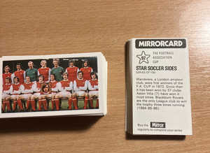 COMPLETE SET - DAILY MIRROR - ''STAR SOCCER SIDES