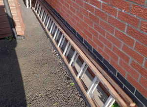 Wooden ladder. £20.00
