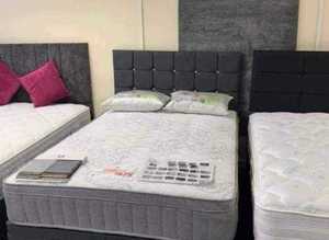 **The Perfect Balance of Sleep & Storage: Single, Double & Queen Size Ottoman Bed with Cozy Mattress**