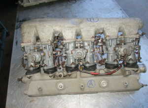 Carburetors with manifold Alfa Romeo 2600 Coup
