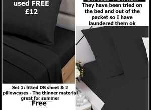 Bundle of double black sheet sets