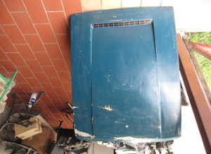 Aluminium front bonnet Lancia Fulvia Zagato