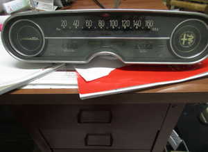 Instrument panel for Alfa Romeo GIulietta