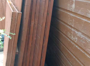 Tongue and groove shed 6/4 foot with tongue and groove roof felt new never used stored from house move £360