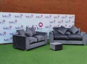 Sleek & Modern L-Shape Sofa - 2 & 3 Seater Corner Set