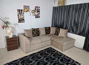 **Ultimate Brand New Corner Seating - 3 & 2 Seater Sofa with Footstool**