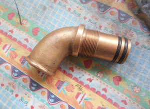 Water inlet pipe for Lamborghini Espada, Jarama, Countach Lp400
