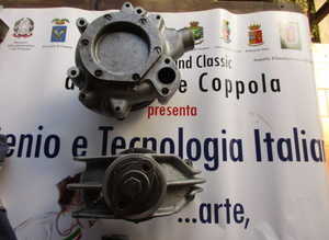 Water pump with support for Maserati 3500 GT