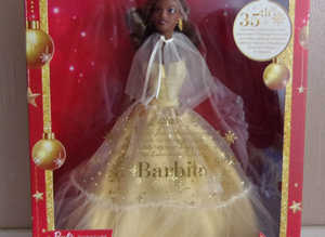 Holiday barbie African American doll 2023 35th anniversary (NRFB)