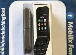 Brand New Nokia 2720 Black Dual Sim Flip Phone 2G Version Big Keypad Buttons