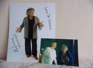 Miriam margoyles harry potter (professor sprout) autograph