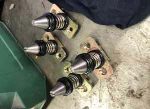 Hood pins for Ferrari F40