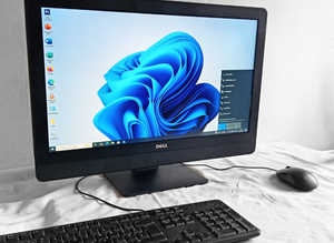 Dell (AIO) (i5/ i7, WIFI, SSD, 23 Inch, Office 2021, Win 11, All In One, Video Editing, Fortnite, PC, Computer