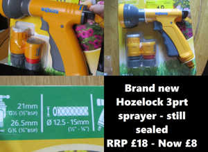 Brand new hozelock set still packaged