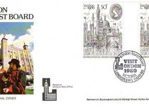 Benham First Day Cover BOCS19 (Gutter Pair )