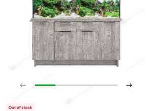 Aqua one oakstyle 300, aquarium & cabinet urban grey 315l
