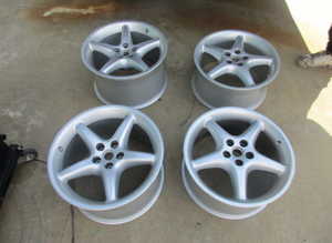 Wheel rims for Ferrari 550