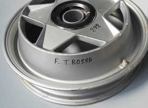 Spare wheel rim for Ferrari Testarossa