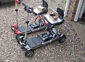 His and hers mlite mobility scooter £795 each