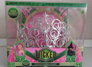 Noble collection glinda wicked bubble dress crown