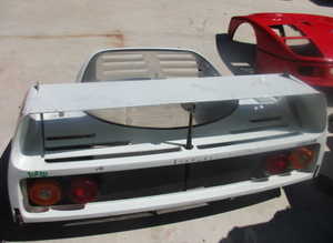 Rear bonnet for Ferrari F40 Race version