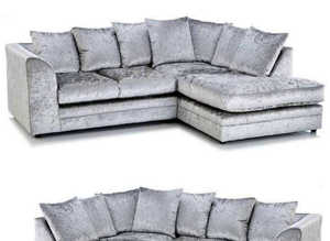 **Brand New Trendy L-Shape Sofa - 3 & 2 Seater Corner Setup**