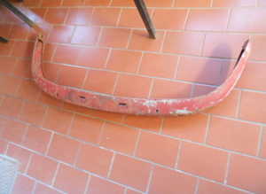 Rear bumper Porsche 356