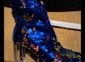 Bling sequin  ankle boots 5