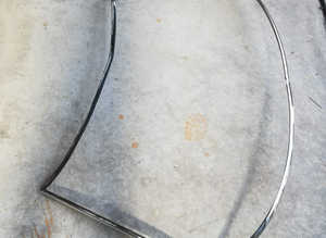 Windscreen chrome molding for Maserati Indy