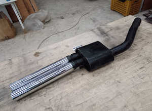 Rear exhaust silencer Maserati Ghibli s1