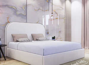 The Ontario Black Piping Bed