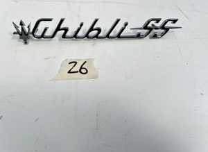 Logo Maserati Ghibli SS
