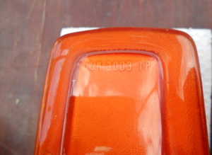 Taillight lenses for Maserati Mistral