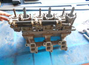 Carburetors Dell' Orto FRPA40S with manifold