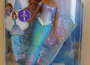 Disney mattel Halle Bailey transforming Ariel mermaid doll 2023