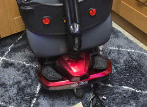 Just Serviced & New Battery Drive DeVilbiss Remote Control Autofold.  17kg. 18 Stone 10 miles range Aircraft Approved Mobility Scooter