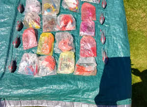 SEA FISHING WEIGHTS AND LURES.