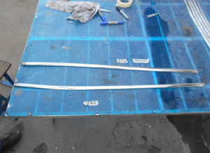 External door trims/moldings for De Tomaso Pantera