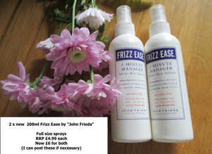 2 Brand new Frizz Ease