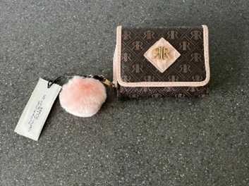 River Island Monogram Bucket Bag And Purse, in Ystrad, Rhondda Cynon Taff