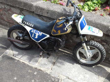 childs motocross bike