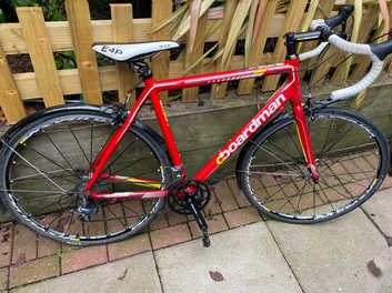 boardman road bike red