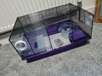 Large wire best sale hamster home