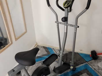 Opti magnetic 2 in 1 cross trainer and exercise bike sale