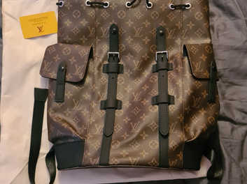 Loius Vuitton Backpack Christopher Monogram Leather