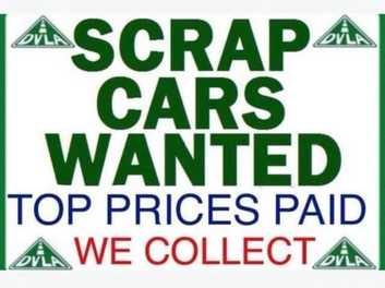 Scrap Cars Wanted Sheffield in Sheffield South Yorkshire Freeads